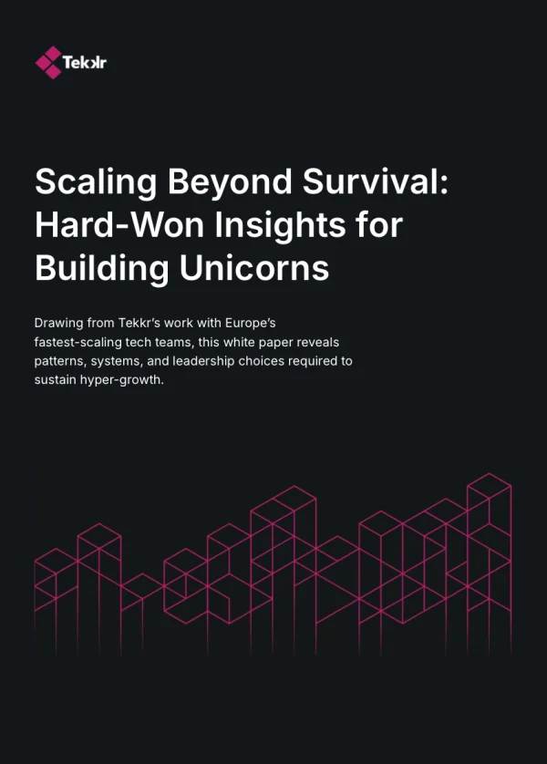 Scaling Beyond Survival cover