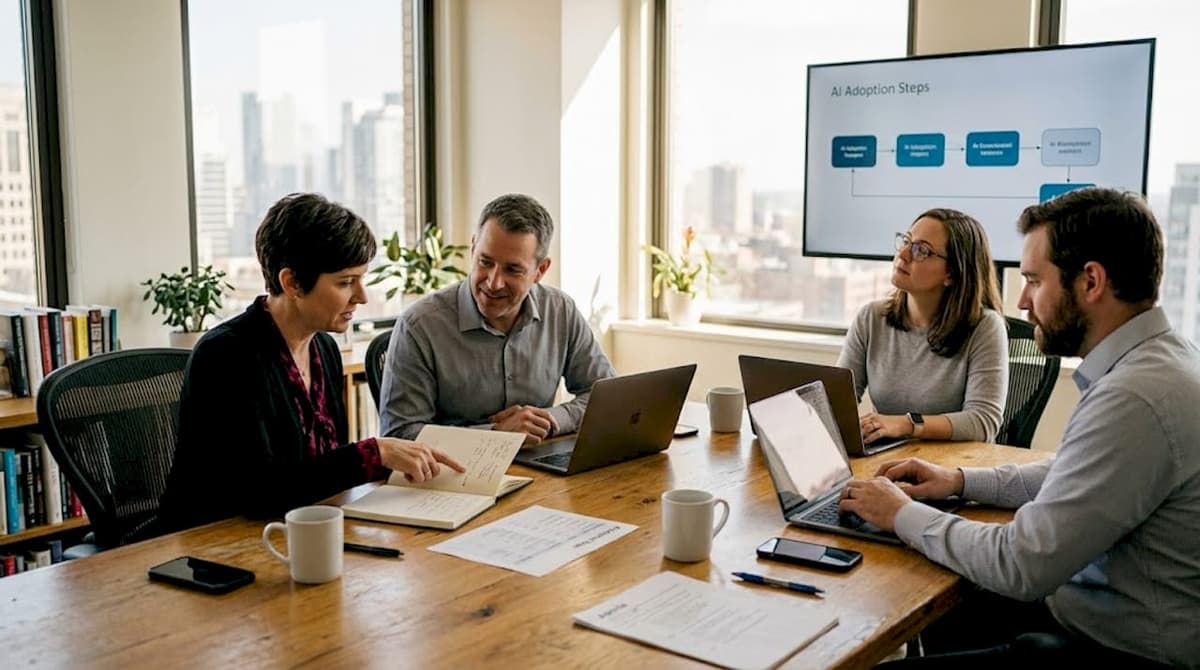 AI adoption in 5 steps: a guide for executives