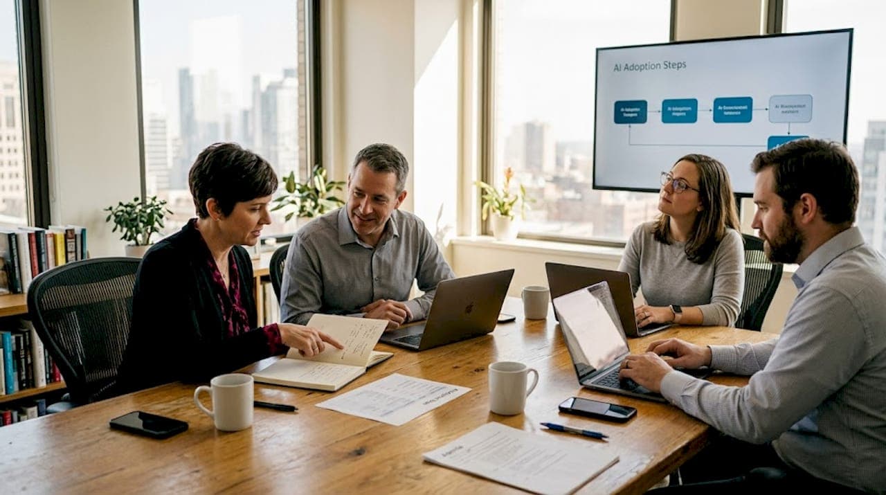 AI adoption in 5 steps: a guide for executives