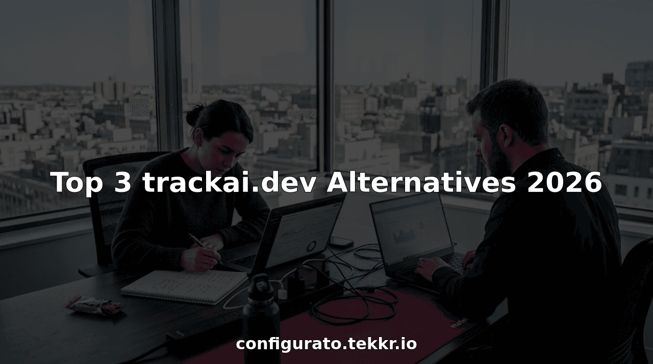 Top 3 trackai.dev Alternatives 2026